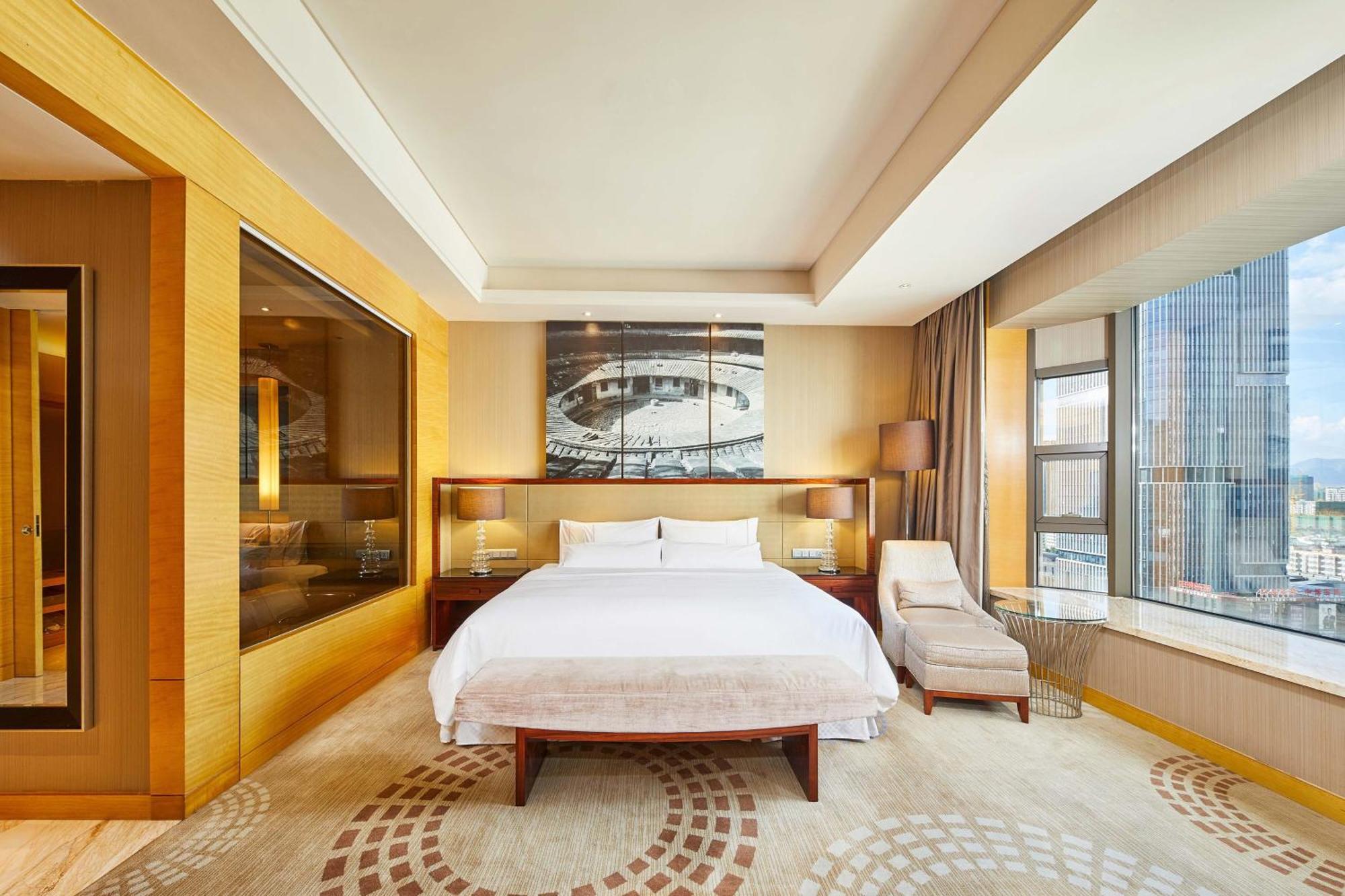 Hotel The Westin Fuzhou Minjiang Exterior foto